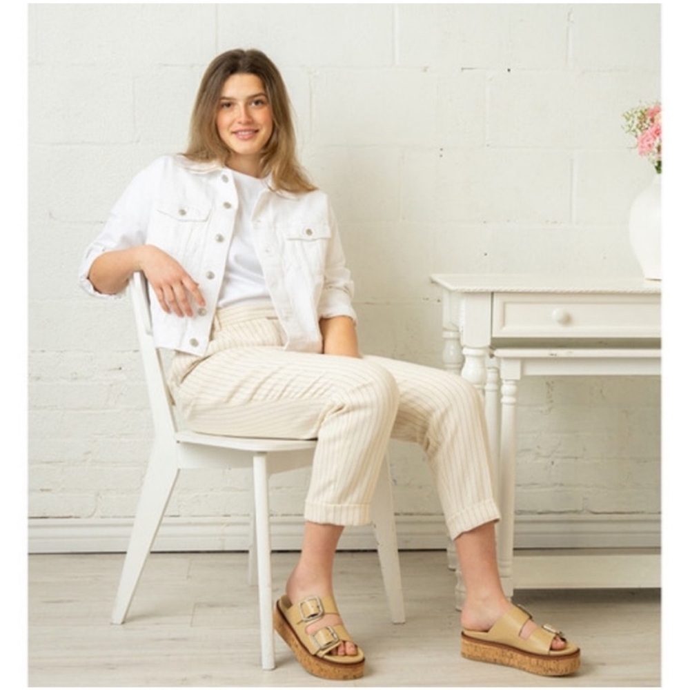 NWT J/SLIDES BELINDA Sand Sandal - Picture 6 of 16